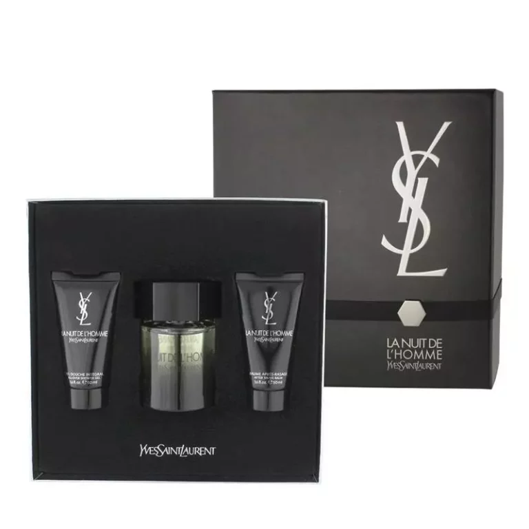 YSL Yves Saint Laurent La Nuit De L Homme For Men EDT Set