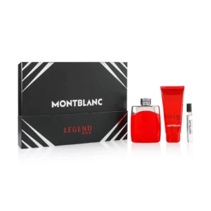 Montblanc Legend red For Men Gift set