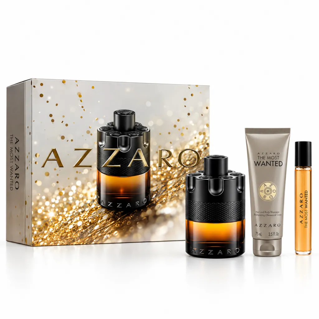 Azzaro The Most Wanted Parfum 3-Piece Gift Set 100ml