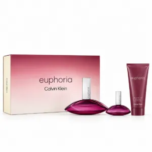 Calvin Klein Euphoria Women EDP 3-Piece Gift Set 100ml